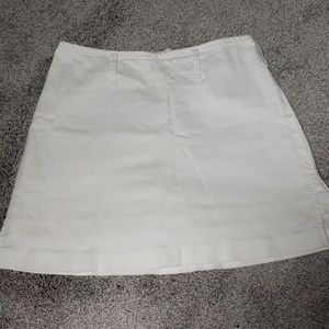 White skort, size 4